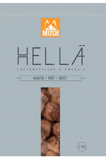 Køb på shop.mush.dk // DK MUSH HELLÄ Okse FT 1 stk. 250 g (Rabat ved: 5 Stk.)